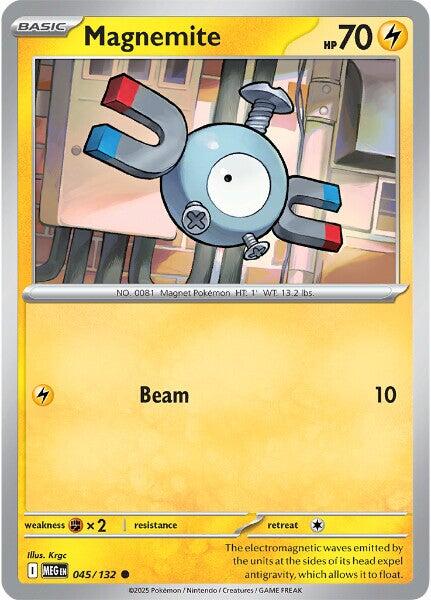 Magnemite (045/132) [Mega Evolution: Base Set] | Total Play