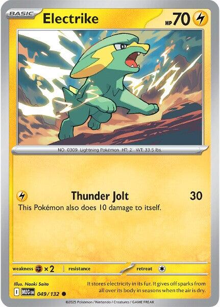 Electrike (049/132) [Mega Evolutions: Base Set] | Total Play