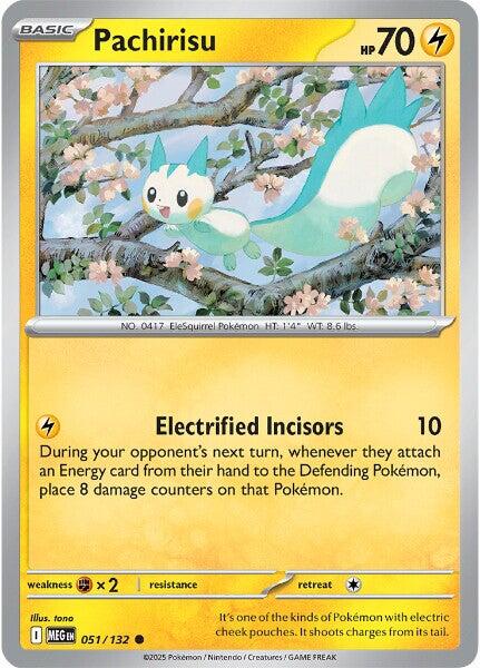 Pachirisu (051/132) [Mega Evolutions: Base Set] | Total Play