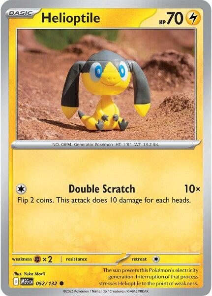 Helioptile (052/132) [Mega Evolutions: Base Set] | Total Play