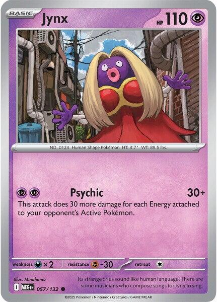 Jynx (057/132) [Mega Evolutions: Base Set] | Total Play