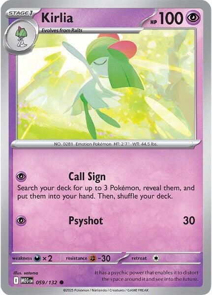 Kirlia (059/132) [Mega Evolutions: Base Set] | Total Play