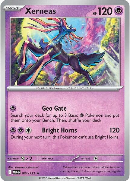 Xerneas (064/132) [Mega Evolution: Base Set] | Total Play