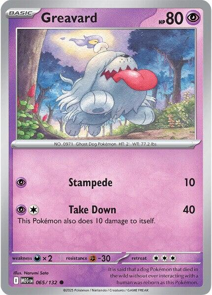 Greavard (065/132) [Mega Evolutions: Base Set] | Total Play