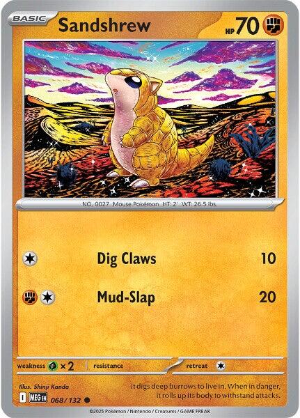 Sandshrew (068/132) [Mega Evolution: Base Set] | Total Play