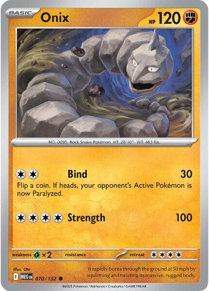 Onix (070/132) [Mega Evolutions: Base Set] | Total Play