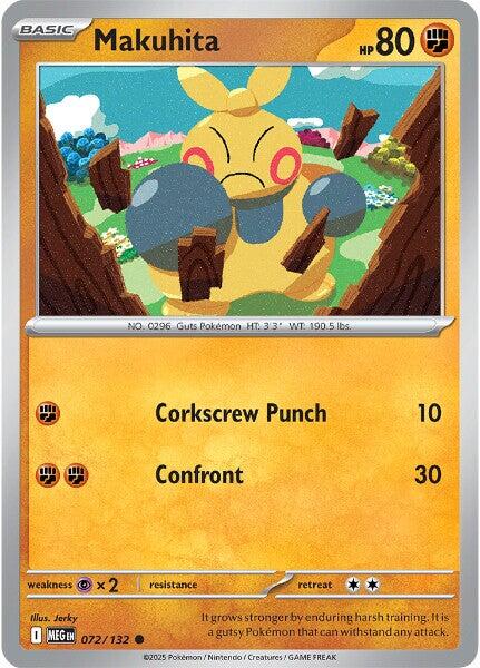 Makuhita (072/132) [Mega Evolutions: Base Set] | Total Play