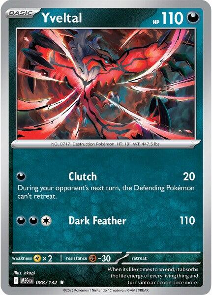 Yveltal (088/132) [Mega Evolutions: Base Set] | Total Play