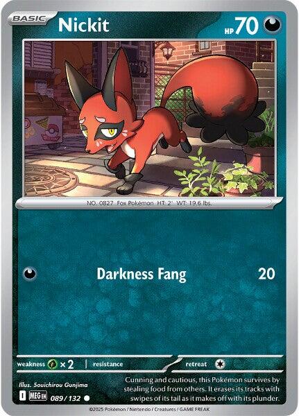 Nickit (089/132) [Mega Evolutions: Base Set] | Total Play