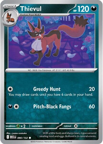 Thievul (090/132) [Mega Evolution: Base Set] | Total Play