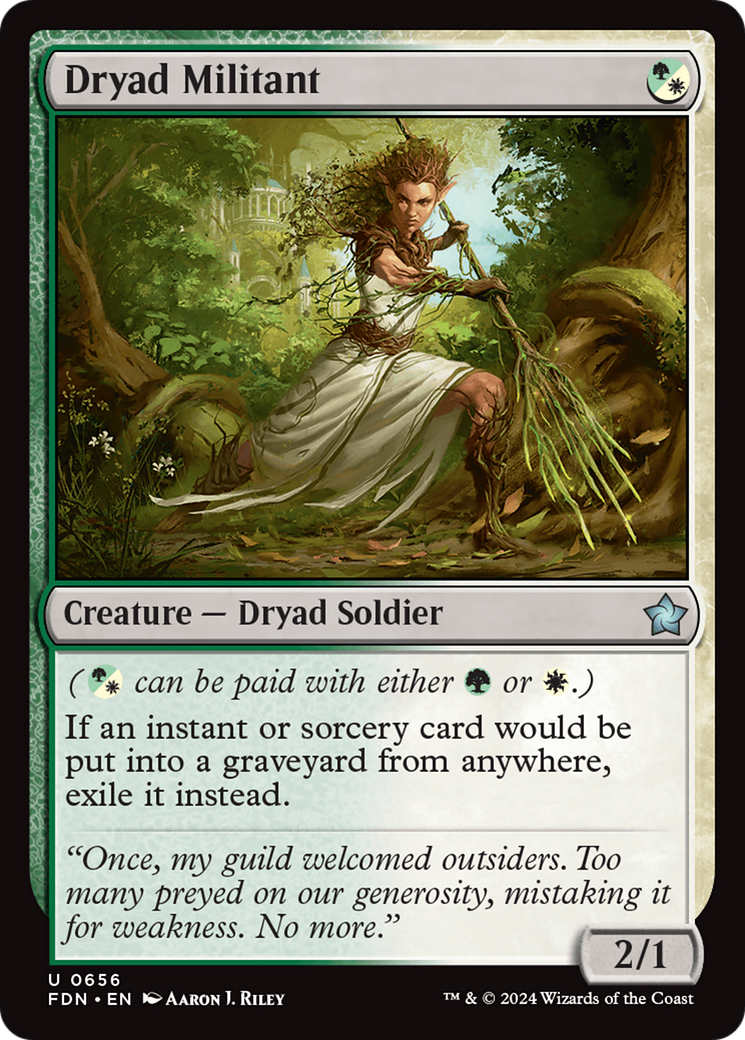 Dryad Militant [Foundations] | Total Play