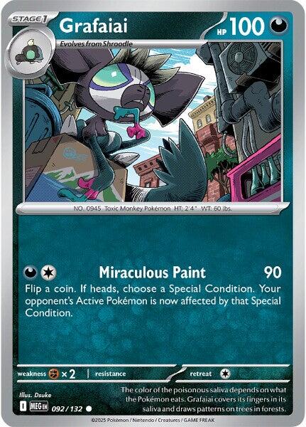 Grafaiai (092/132) [Mega Evolutions: Base Set] | Total Play