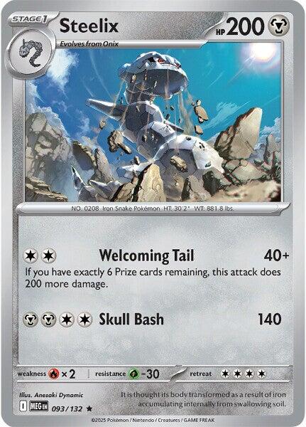 Steelix (093/132) [Mega Evolution: Base Set] | Total Play