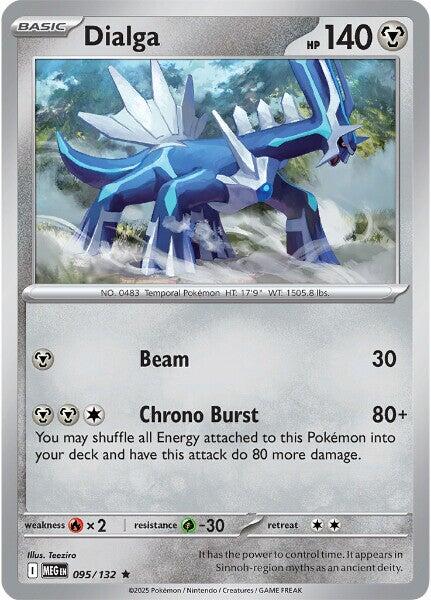 Dialga (095/132) [Mega Evolutions: Base Set] | Total Play