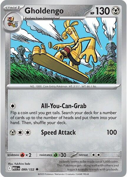 Gholdengo (099/132) [Mega Evolutions: Base Set] | Total Play