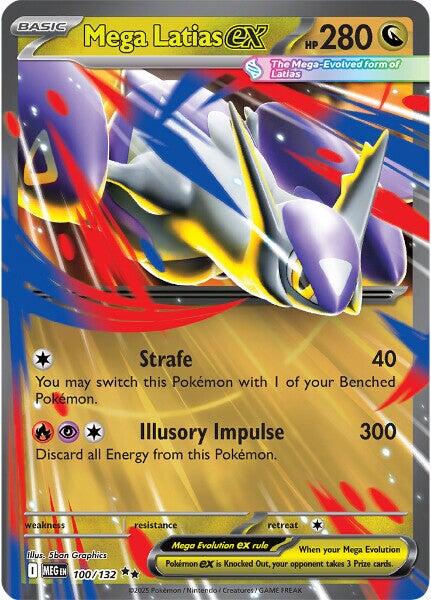 Mega Latias ex (100/132) [Mega Evolutions: Base Set] | Total Play