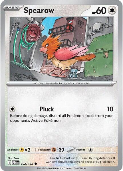 Spearow (102/132) [Mega Evolutions: Base Set] | Total Play