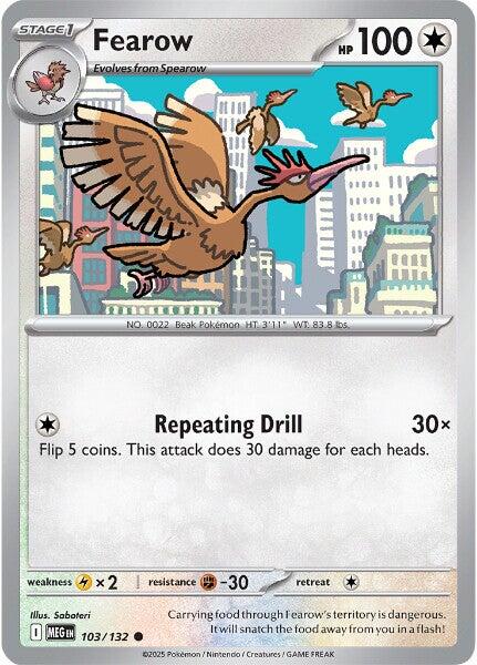 Fearow (103/132) [Mega Evolution: Base Set] | Total Play