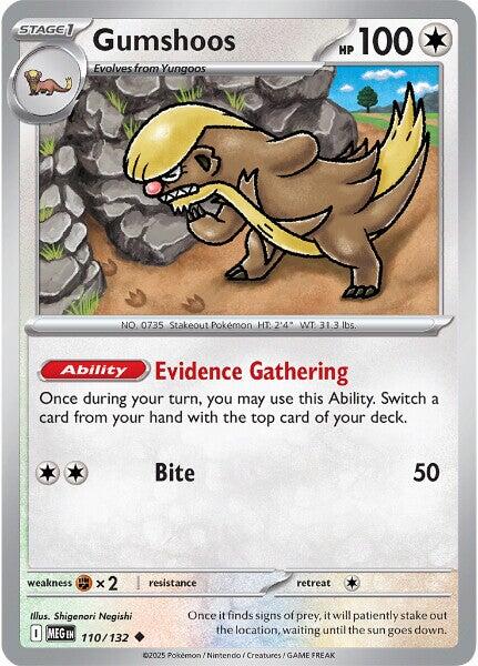 Gumshoos (110/132) [Mega Evolution: Base Set] | Total Play