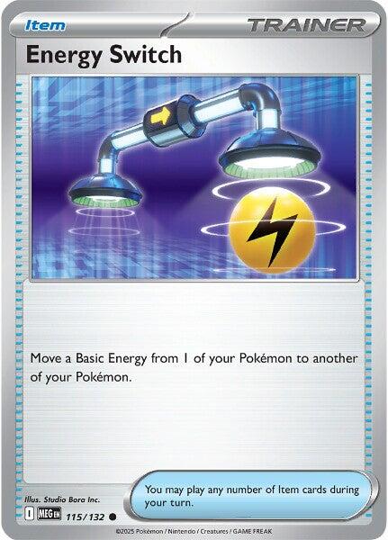 Energy Switch (115/132) [Mega Evolution: Base Set] | Total Play