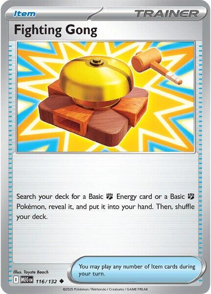 Fighting Gong (116/132) [Mega Evolutions: Base Set] | Total Play