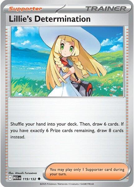 Lillie's Determination (119/132) [Mega Evolutions: Base Set] | Total Play
