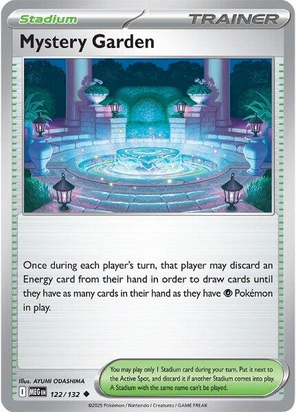 Mystery Garden (122/132) [Mega Evolution: Base Set] | Total Play