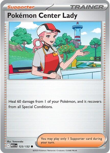 Pokemon Center Lady (123/132) [Mega Evolution: Base Set] | Total Play