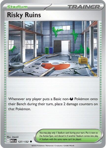 Risky Ruins (127/132) [Mega Evolution: Base Set] | Total Play