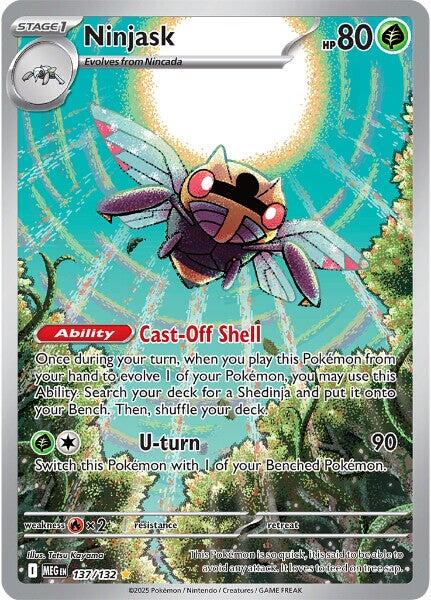 Ninjask (137/132) [Mega Evolutions: Base Set] | Total Play