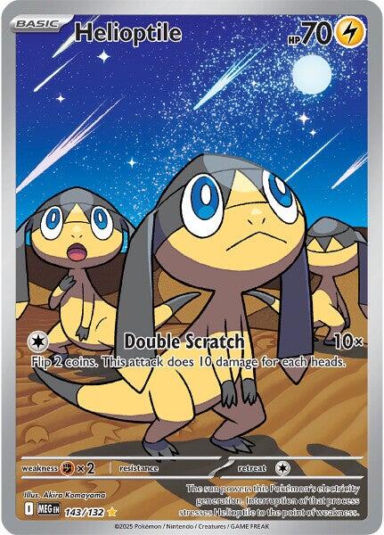 Helioptile (143/132) [Mega Evolution: Base Set] | Total Play