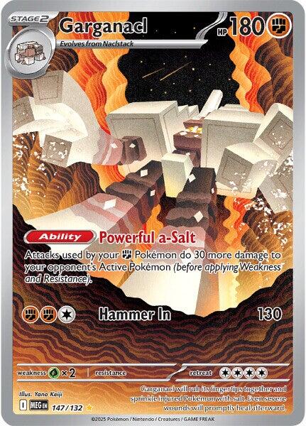Garganacl (147/132) [Mega Evolutions: Base Set] | Total Play