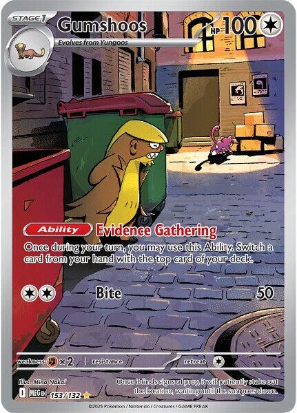 Gumshoos (153/132) [Mega Evolutions: Base Set] | Total Play