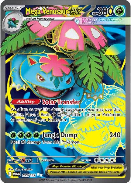 Mega Venusaur ex (155/132) [Mega Evolutions: Base Set] | Total Play