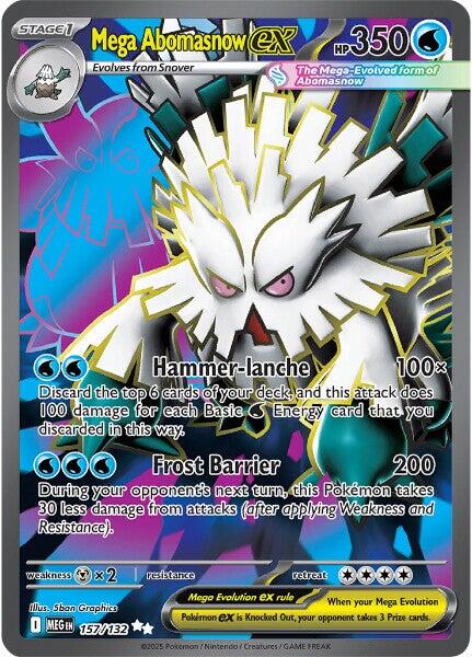 Mega Abomasnow ex (157/132) [Mega Evolutions: Base Set] | Total Play