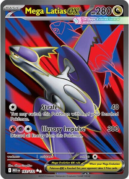 Mega Latias ex (163/132) [Mega Evolutions: Base Set] | Total Play