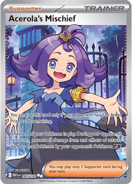 Acerola's Mischief (165/132) [Mega Evolutions: Base Set] | Total Play