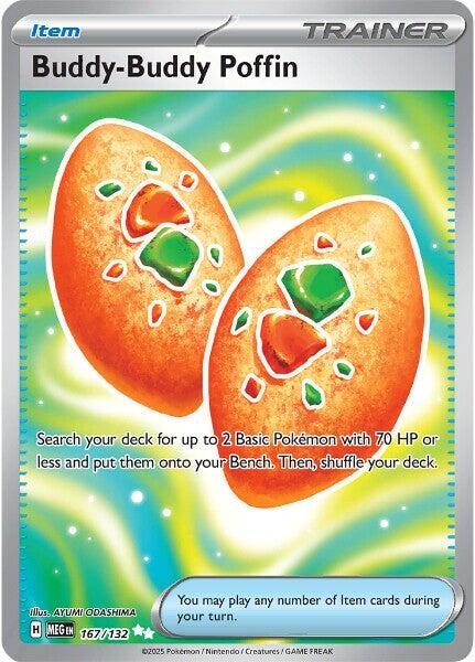 Buddy-Buddy Poffin (167/132) [Mega Evolutions: Base Set] | Total Play