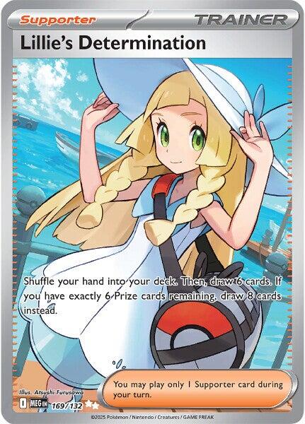 Lillie's Determination (169/132) [Mega Evolutions: Base Set] | Total Play
