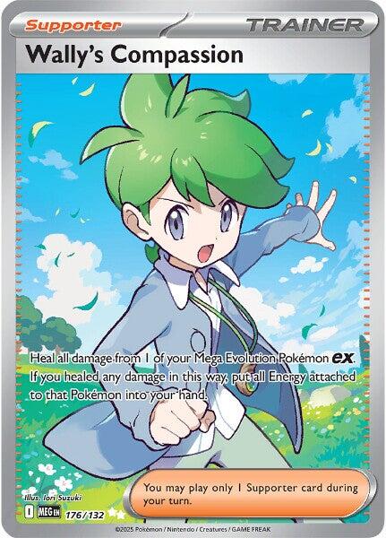 Wally's Compassion (176/132) [Mega Evolutions: Base Set] | Total Play