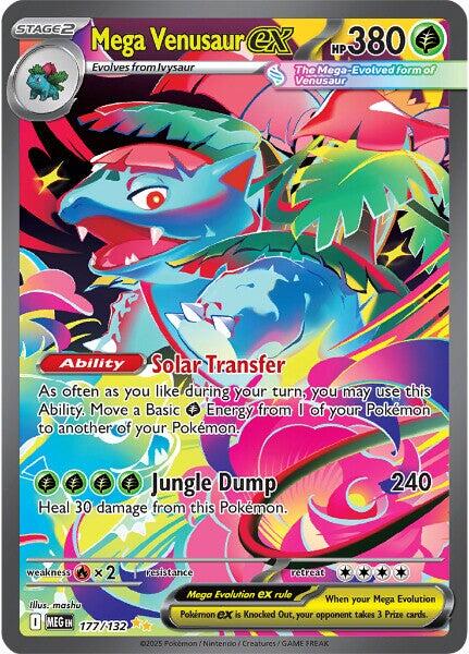 Mega Venusaur ex (177/132) [Mega Evolutions: Base Set] | Total Play