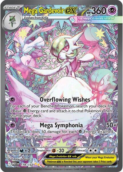 Mega Gardevoir ex (178/132) [Mega Evolution: Base Set] | Total Play