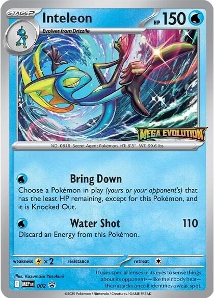 Inteleon (002) [Mega Evolutions Promo] | Total Play