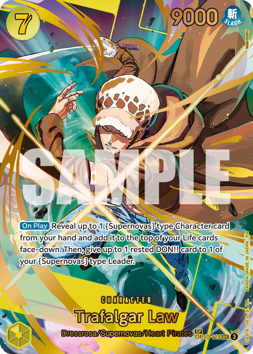 Trafalgar Law (OP10-119) (SP) [Premium Booster -The Best- Vol. 2] | Total Play