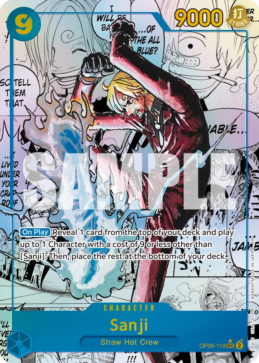 Sanji (Manga) [Premium Booster -The Best- Vol. 2] | Total Play