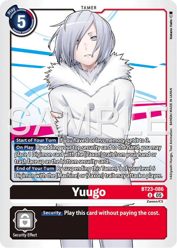 Yuugo [BT23-086] [Hackers' Slumber] | Total Play