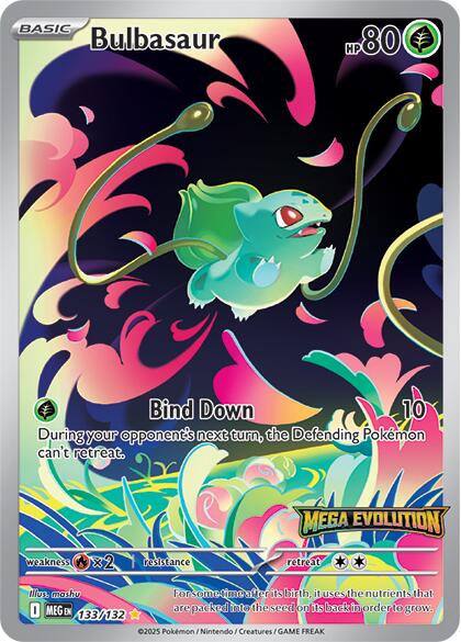 Bulbasaur (133/132) (Mega Evolution) [Mega Evolutions: Base Set] | Total Play