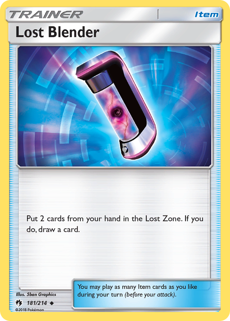 Lost Blender (181/214) [Sun & Moon: Lost Thunder] | Total Play