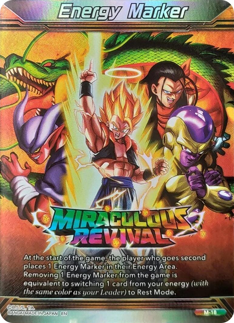 Energy Marker - Miraculous Revival (Silver) (M-18) [Prismatic Clash] | Total Play