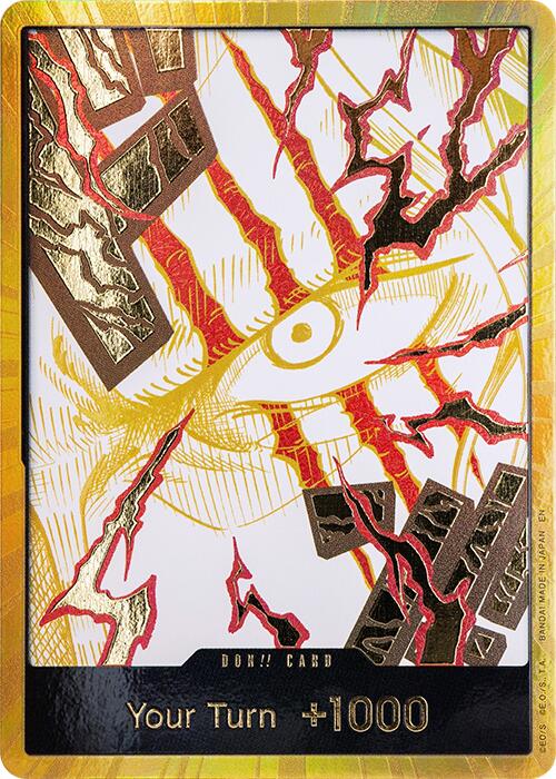 DON!! Card (Shanks) (Gold) [Premium Booster -The Best- Vol. 2] | Total Play